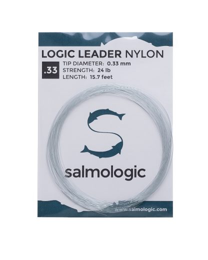 Nylon leader - butt 0.65 - tip 0.33 L 4.8 m