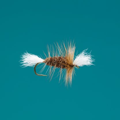 SALMON FLY DRY - brown-bomber - SMALL-0