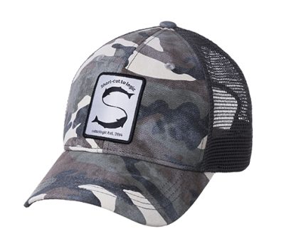 SALMO TRUCKER CAP - CAMOUFLAGE -0