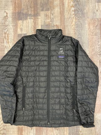 Patagonia M's Nano Puff Jacket - Black - LARGE (with salmologic logo)-0